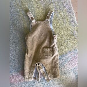 The Little White Company premium corduroy baby overalls